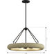 Aeris 5 Light 24 inch Dark Bronze Pendant Ceiling Light
