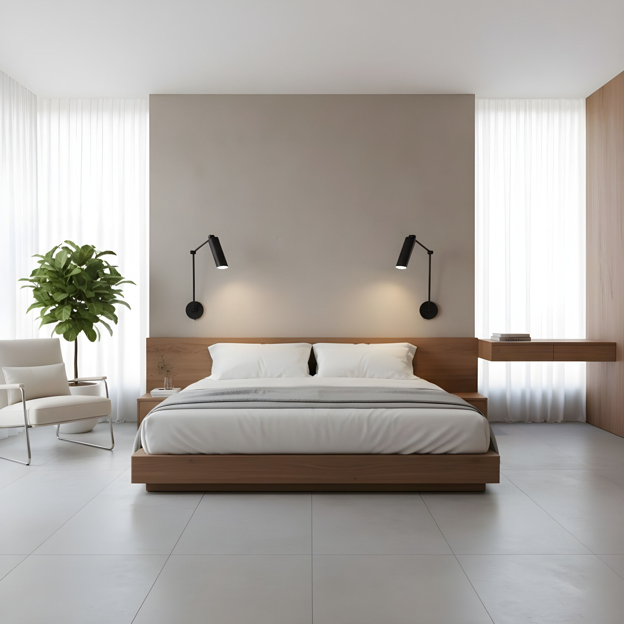 Drew & Jonathan Frasar 1 Light 4.75 inch Midnight Black Two Arm Sconce Wall Light, Large