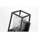 Lehigh 1 Light 9.5 inch Black Outdoor Wall Sconce