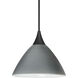 Domi LED Black Cord Pendant Ceiling Light