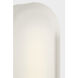 Drew & Jonathan Dante 1 Light 22 inch Textured Black Outdoor Wall Sconce
