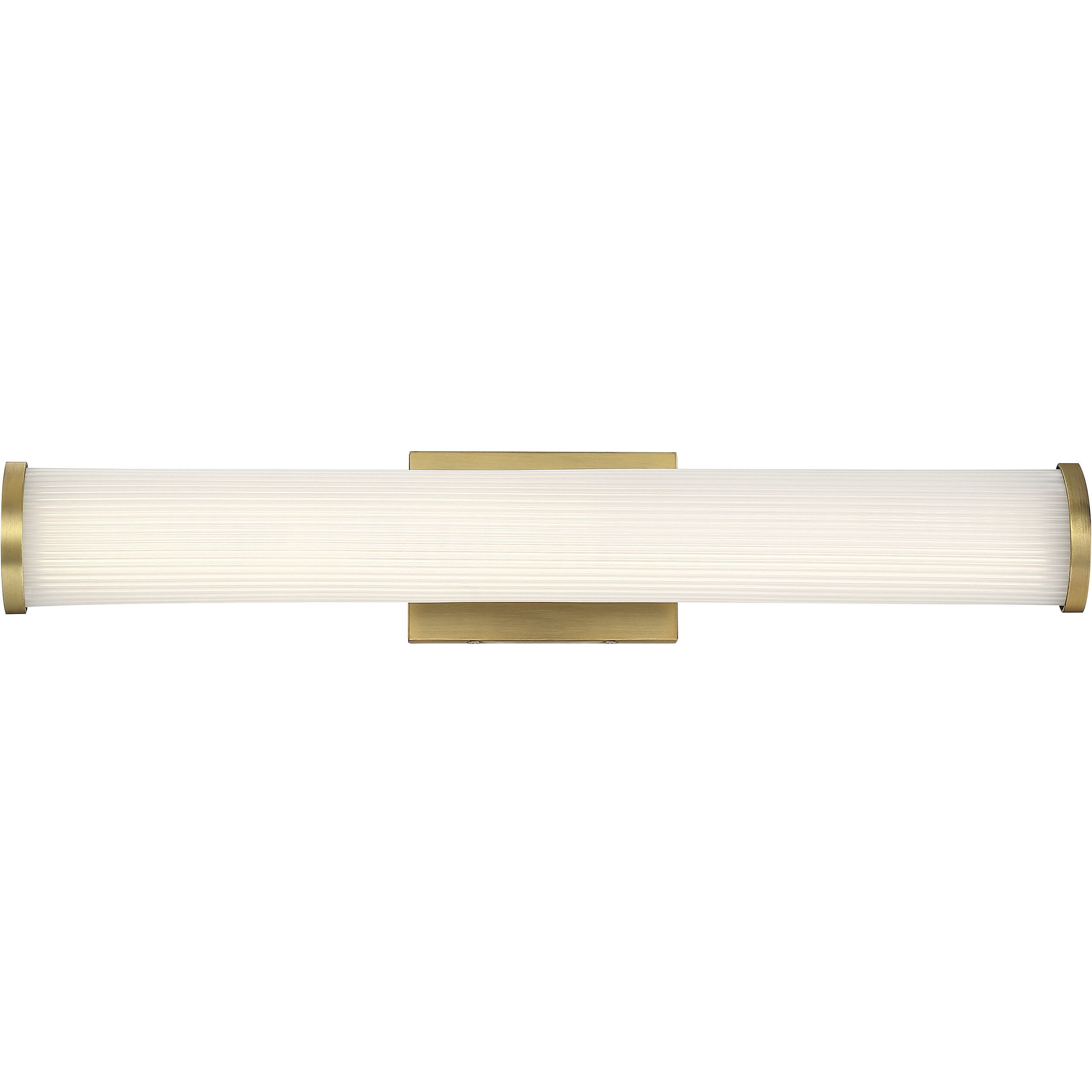 Lena LED 24 inch Brushed Brass Vanity Light Wall Light