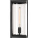 Rockhill 1 Light 19.5 inch Dark Matte Black Outdoor Sconce