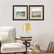 Tranquil Valley Views Green and Blue and Multi and Neutral Framed Art, Propac