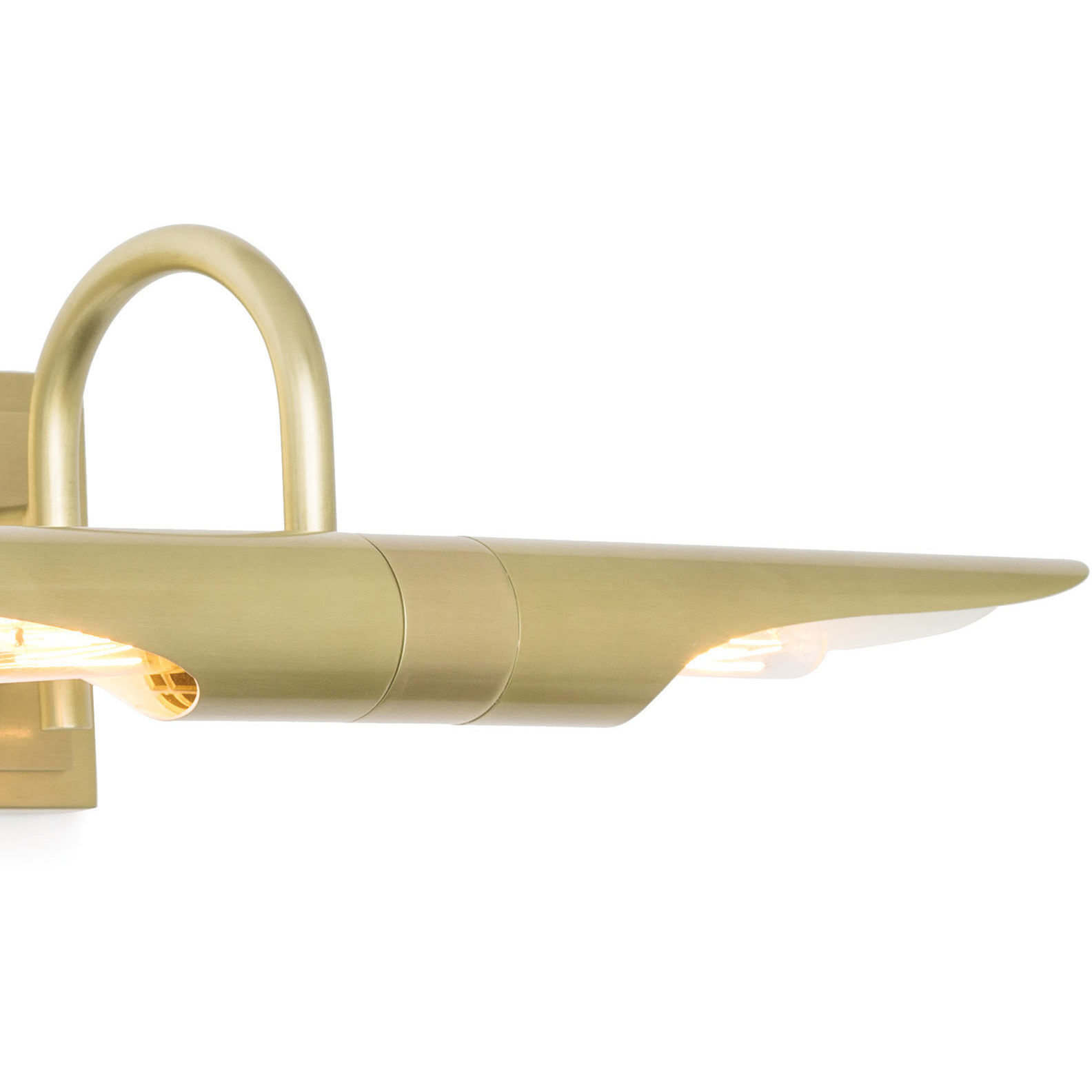 Redford 100 watt 32 inch Natural Brass Picture Light Wall Light, Large