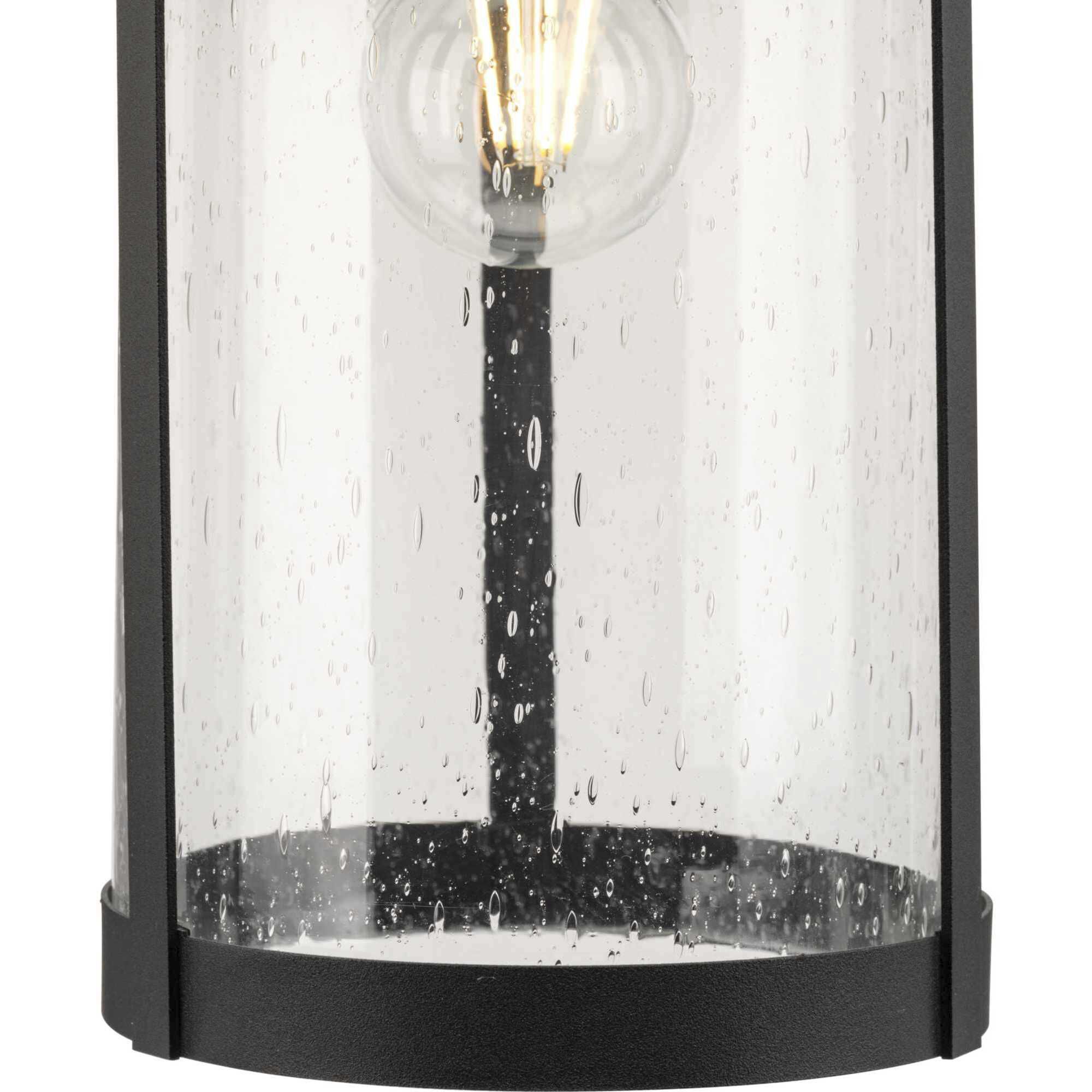 Belden 1 Light 14.37 inch Black Outdoor Wall Lantern