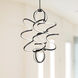 Synergy LED 31.5 inch Black Chandelier Ceiling Light