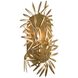 Jardin Wall Sconce Wall Light in Oxidized Gold Leaf