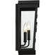 Houghton Hall 3 Light 17 inch Sand Coal Outdoor Wall Mount, Great Outdoors