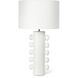 Sanya 30 inch 150.00 watt White Table Lamp Portable Light