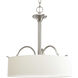 Inspire 3 Light Brushed Nickel Pendant Ceiling Light