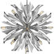 Vida LED 22 inch Glacial Chandelier Ceiling Light, Orb