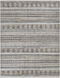 Pompei 36 X 24 inch Taupe Rug, Rectangle