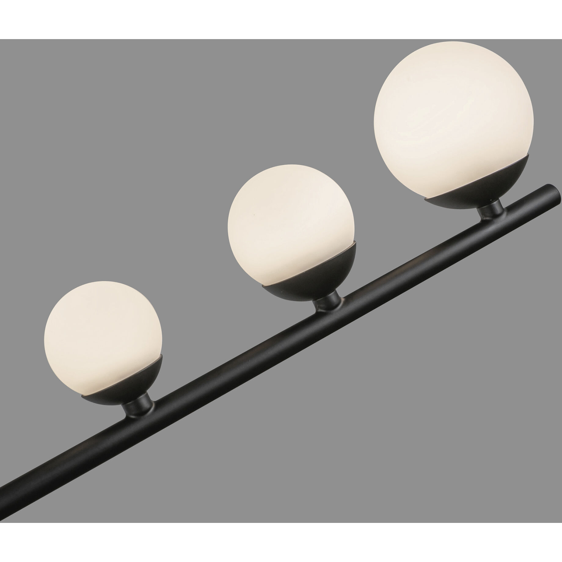 Cypress LED 18 inch Black Chandelier Ceiling Light