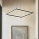 Piazza Pendant Ceiling Light in Black