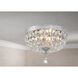Everett 2 Light 10 inch Chrome Flush Ceiling Light