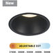 Midway LED Black Recessed Fixture