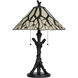 3104 Tiffany 24 inch 60.00 watt Dark Bronze Table Lamp Portable Light