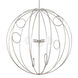 Alanis LED 40.5 inch Polished Nickel Pendant Ceiling Light, Large