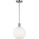 Drew & Jonathan Colewood 1 Light 12.5 inch Brushed Nickel Pendant Ceiling Light, Small