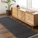 Sycamore 96 X 30 inch Medium Grey Rug, Runner
