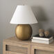 Sadiyah 24 inch Gold Table Lamp Portable Light