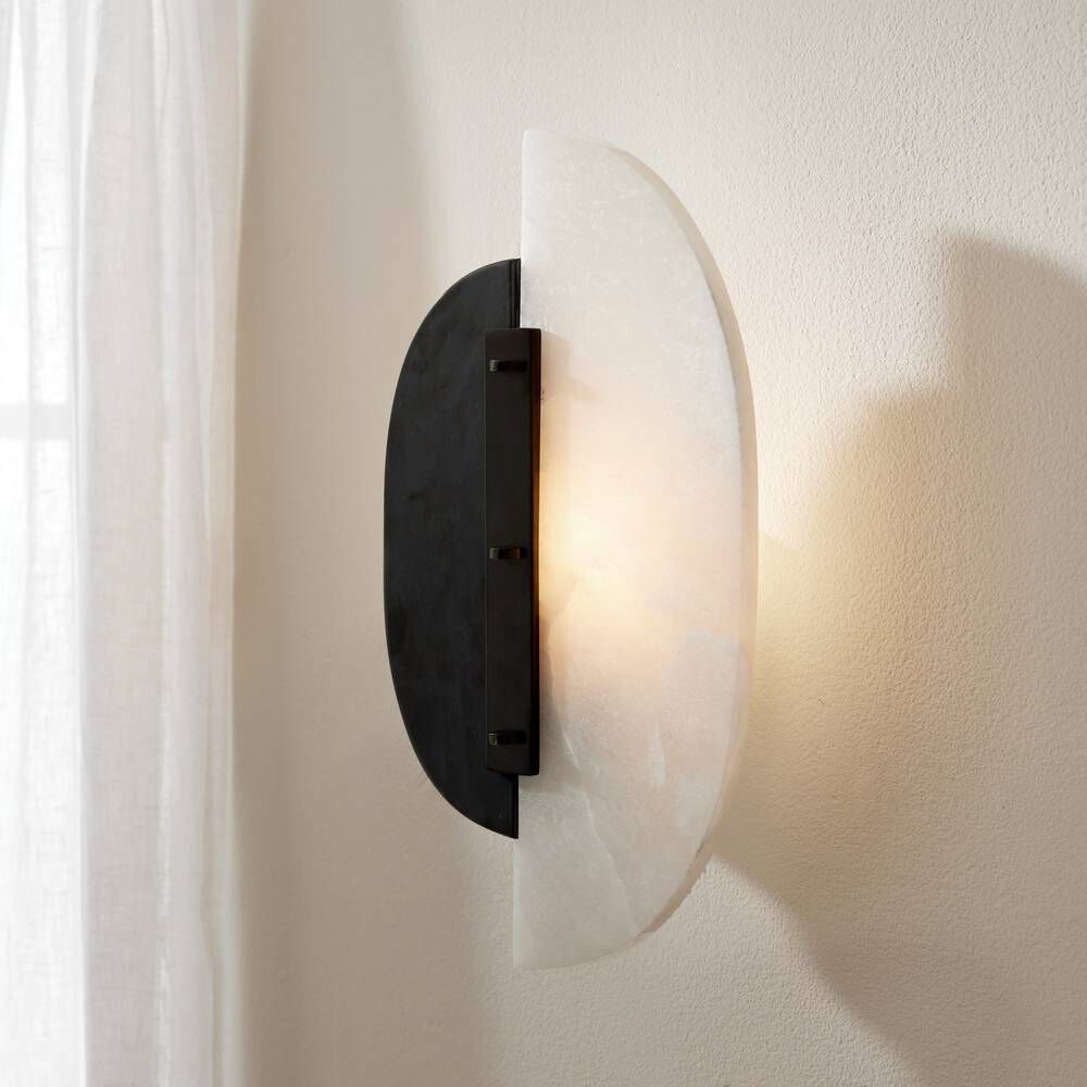 Kianna 2 Light 9.5 inch White Sconce Wall Light