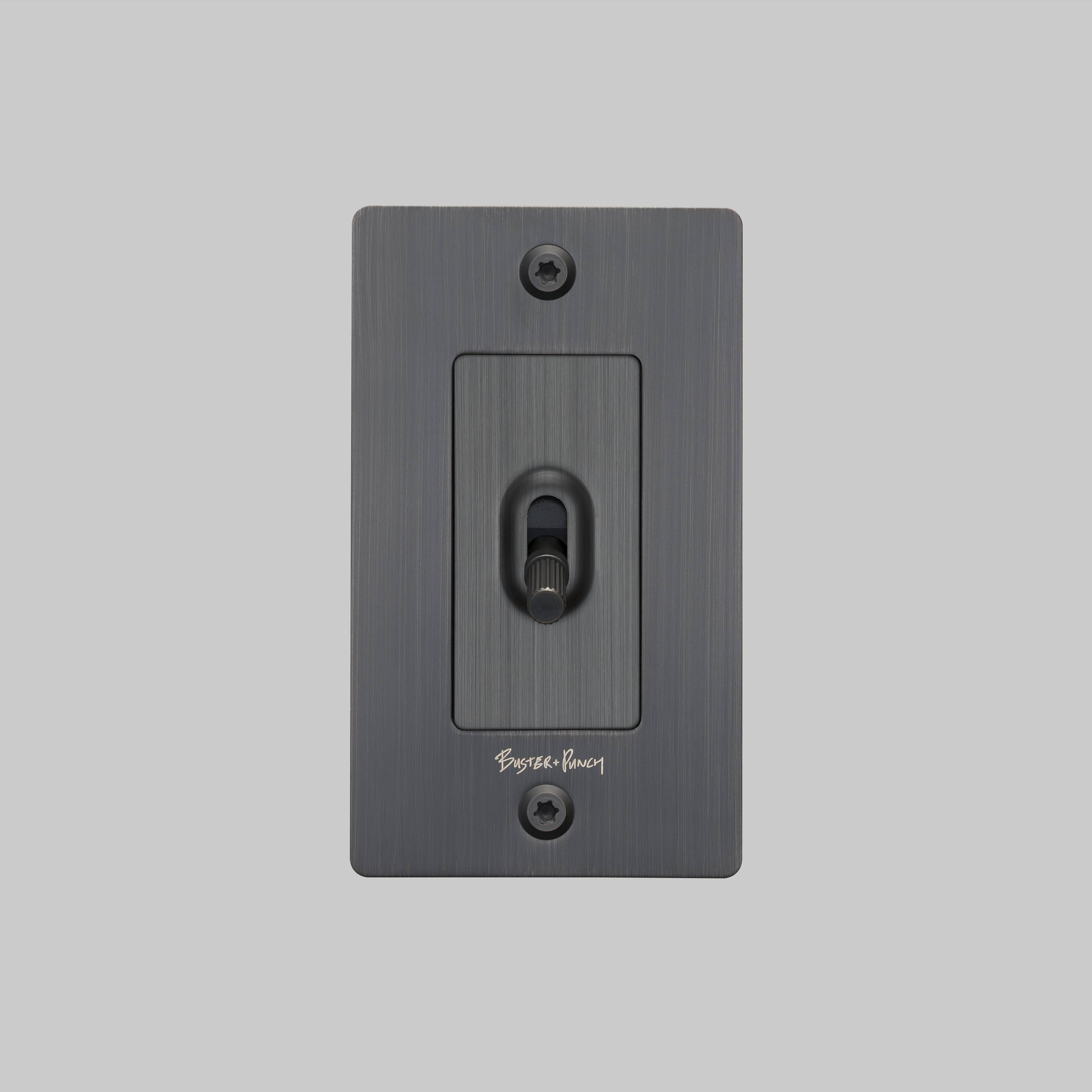 1G Toggle 120-277 Smoked Bronze Light Switch