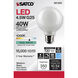 Lumos LED Medium Medium 4.50 watt 4000K LED Filament