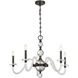 Aragon 5 Light 29 inch Mediterranean Bronze Chandelier Ceiling Light