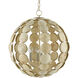 Tartufo 4 Light 19.25 inch Coco Cream Chandelier Ceiling Light