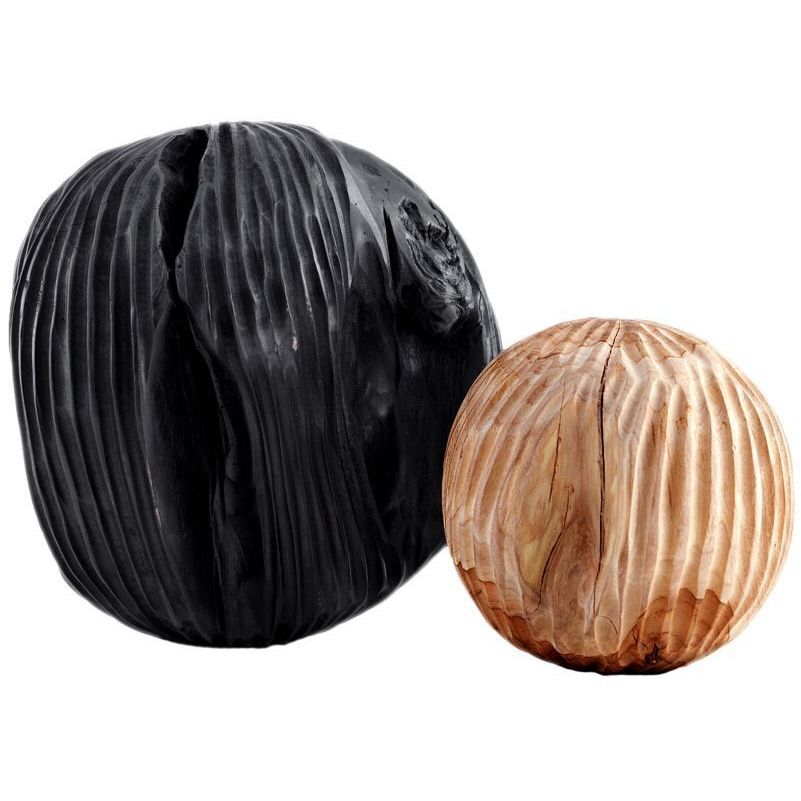 Uberto Ebony Sculptures, Set of 2