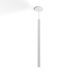 Combi LED 1.5 inch Matte White Pendant Ceiling Light, Suspension / Flush Mount 2-in-1