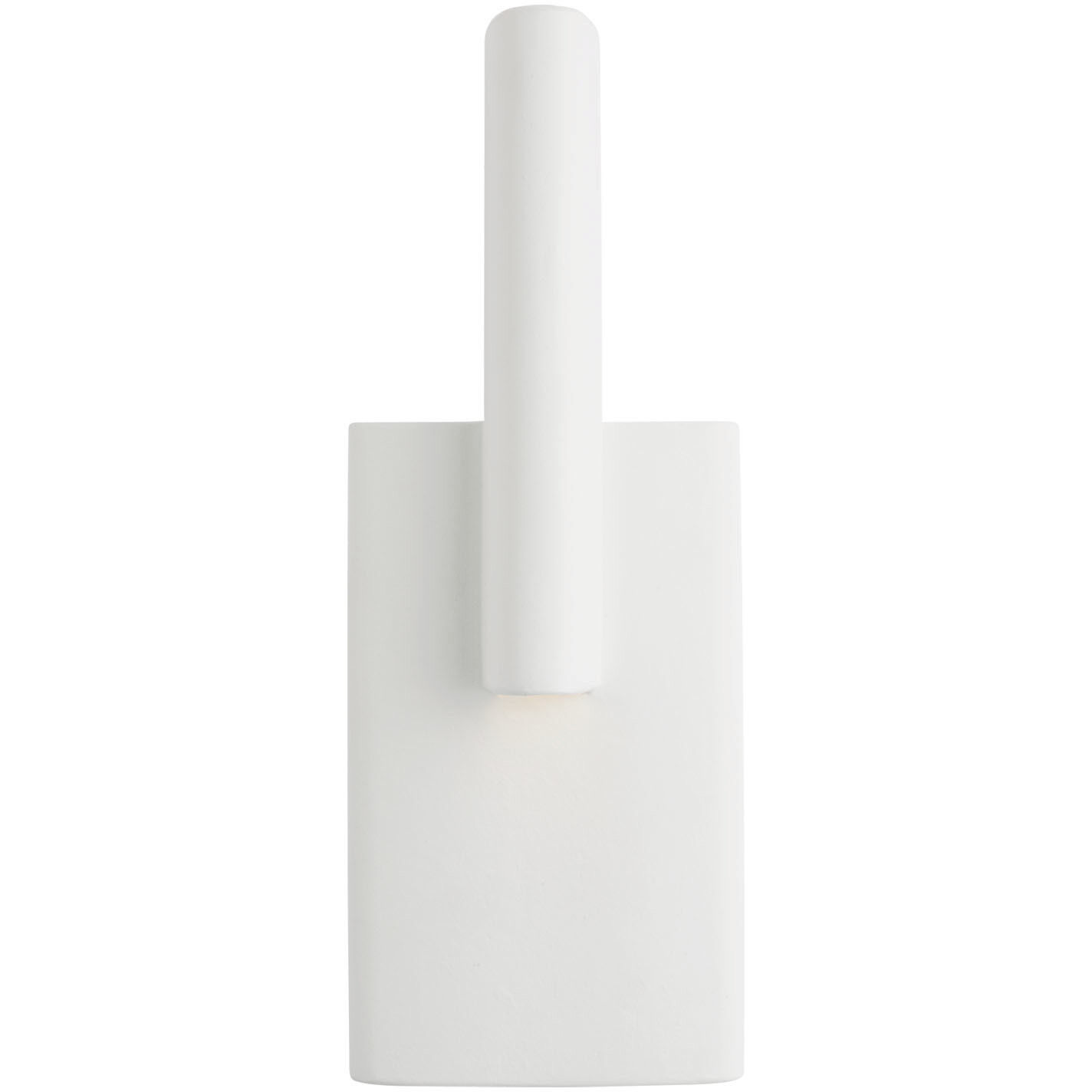 Kelly Wearstler Lotura LED 6 inch Museum White Intersecting Sconce Wall Light