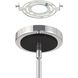 Sussex 8 Light 36.5 inch Polished Nickel and Black Chandelier Ceiling Light