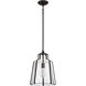 Haverford 1 Light 13 inch Rustic Black Pendant Ceiling Light