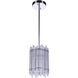 Reveal 1 Light 7.68 inch Chrome Pendant Ceiling Light
