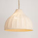 Hearthveil 1 Light 24.25 inch Natural Aged Brass Single Pendant Ceiling Light