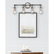 Restoration Aurora 4 Light 30 inch Brushed Satin Nickel Bath Vanity Light Wall Light, Restoration