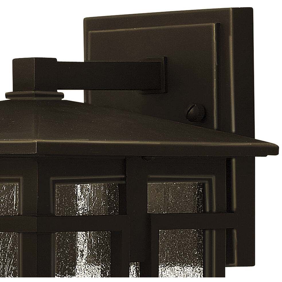 Tucker Outdoor Wall Mount Lantern in Oil Rubbed Bronze, Small