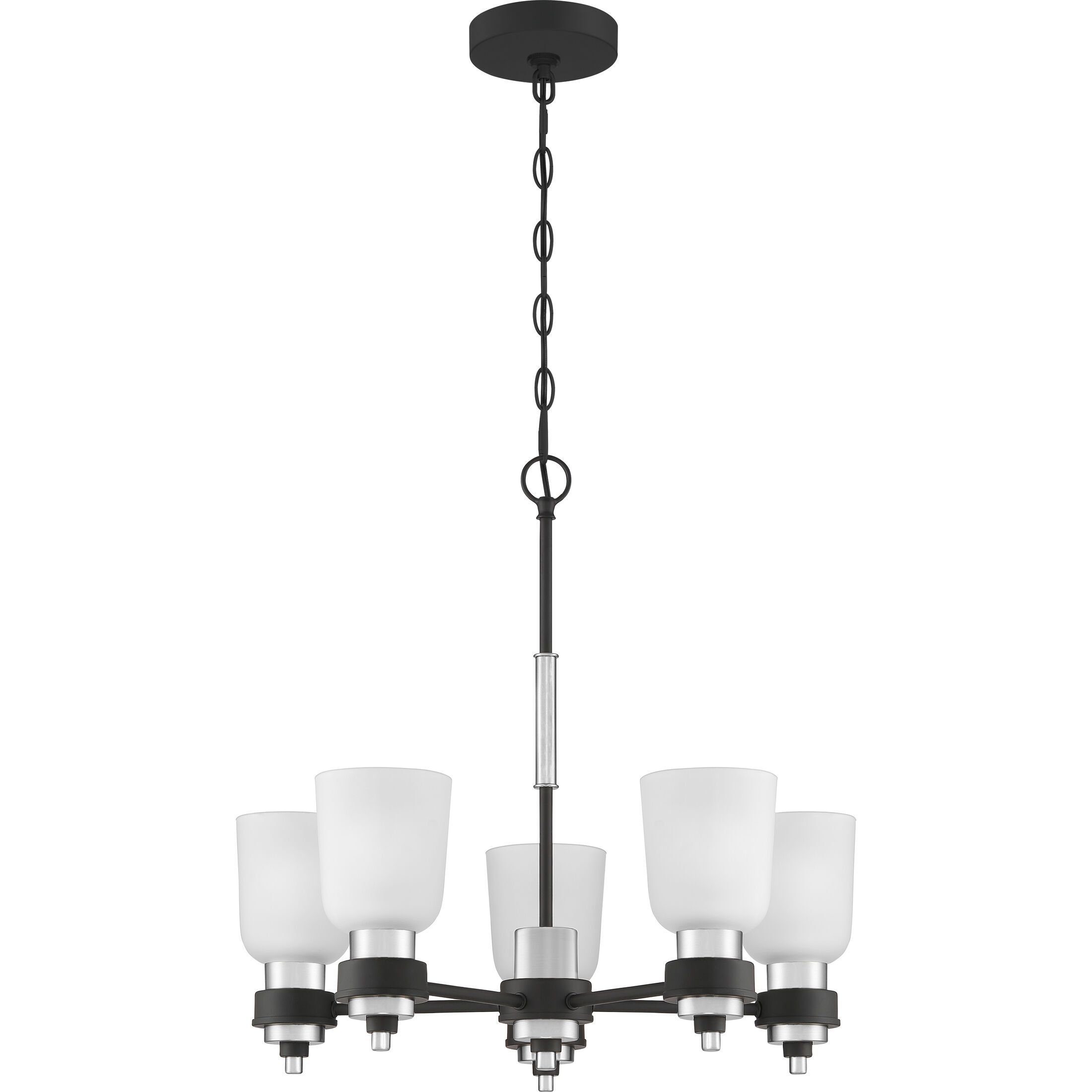 Conrad 5 Light 23.25 inch Brushed Nickel Chandelier Ceiling Light