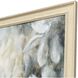 Magnolia White and Black and Green Framed Art