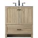 Soma 30 X 34 inch Mango Wood Bathroom Vanity Cabinet