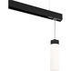 Ventrix 1 Light 48 Black Track Fixtures Ceiling Light