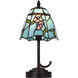 3117 Tiffany 13 inch 40.00 watt Dark Bronze Accent Lamp Portable Light