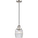 Franklin Restoration Colton 1 Light 6 inch Brushed Satin Nickel Mini Pendant Ceiling Light