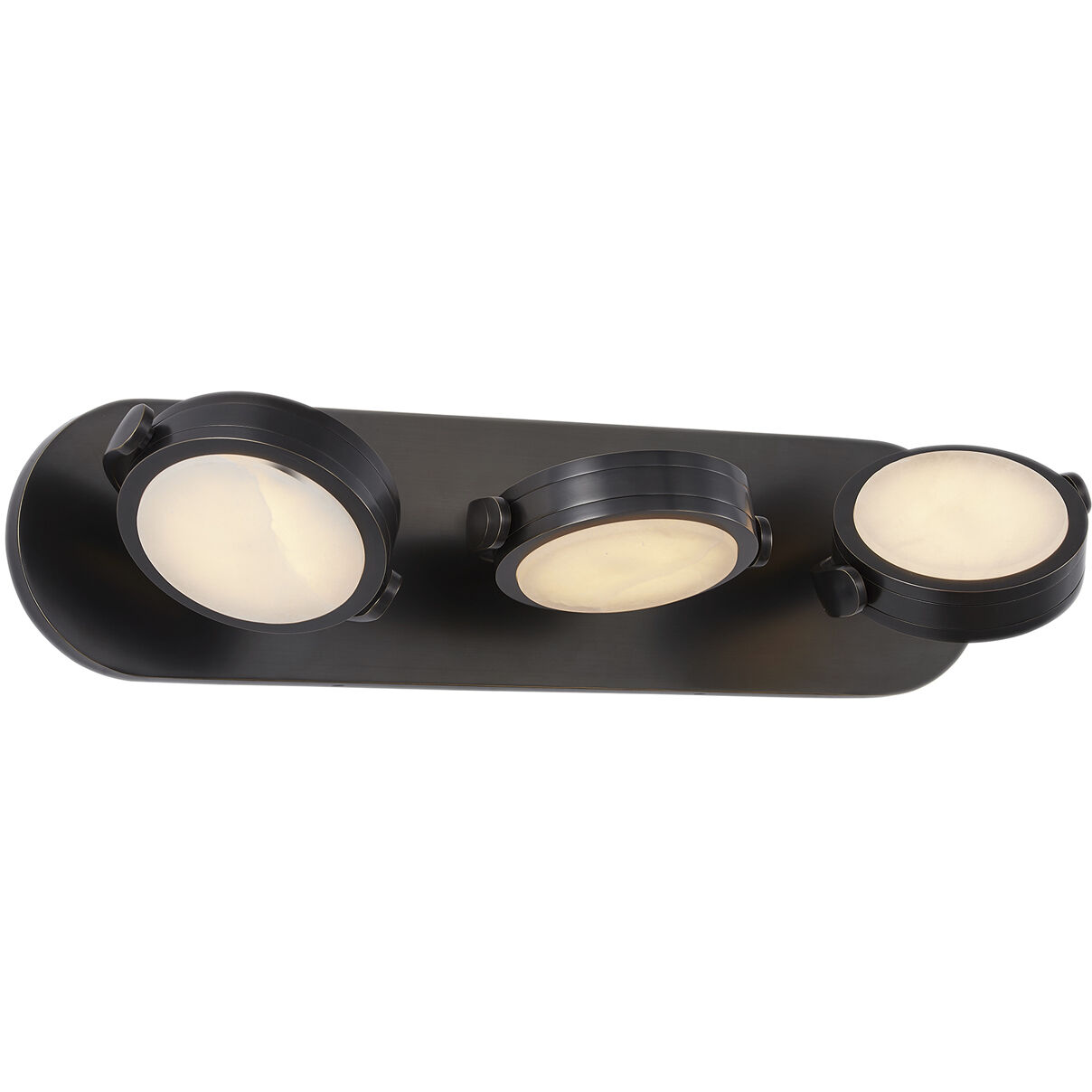 Blanco LED 25.75 inch Urban Bronze Bath Vanity Light Wall Light in Urban Bronze and Alabaster