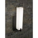 Cosmo LED 4.7 inch Satin Nickel ADA Wall Light in LED 2700K 277V, Frost Glass