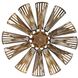Francesca 12 Light 20 inch Vintage Brass Flush Mount Ceiling Light