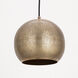 Aurelia 1 Light 10 inch Weathered Brass Mini Pendant Ceiling Light